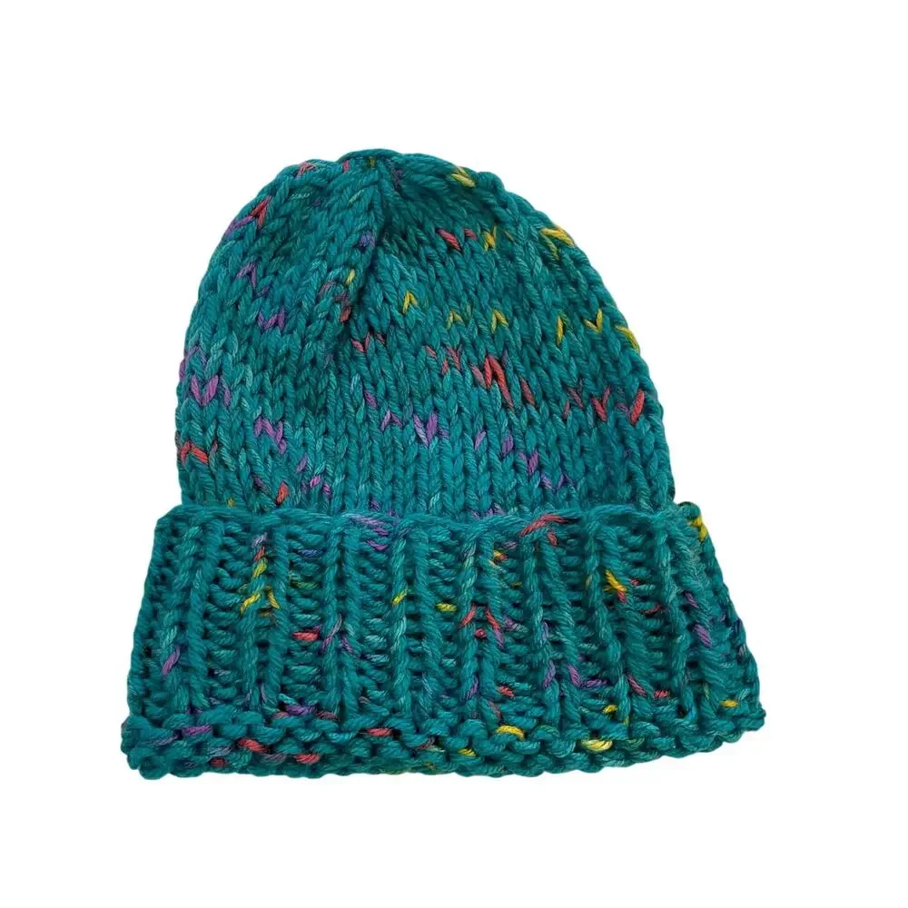 hand made teal blue